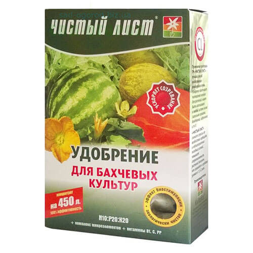 Удобрение Чистый лист для бахчевых