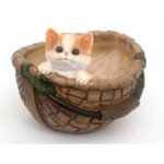 котик в корзинке котик в корзинке