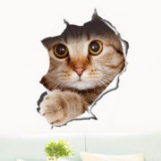 Наклейка на стену «Котик»