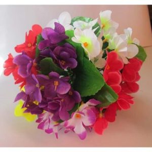 Фиалки искусственные цветы