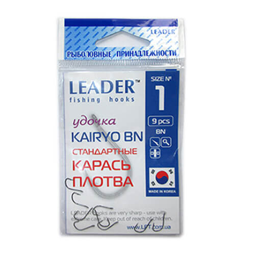 Крючок Leader KAIRYO