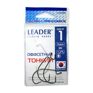 Крючок Leader Offset Тонкий