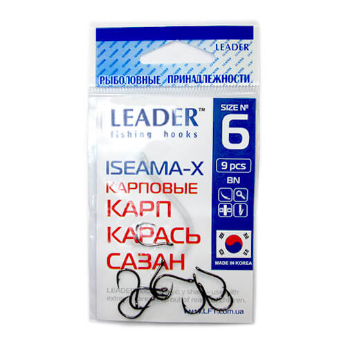 Крючок Leader Iseama-X