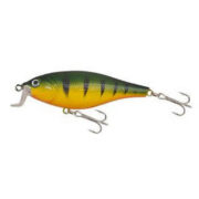 Воблер Kamasaki Fat Shad 9см Oil Green-Yellow