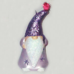 Гном Новогодний сиреневый