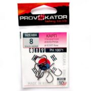 Крючок рыболовный PROVOKATOR ISEAMA-RING № 8