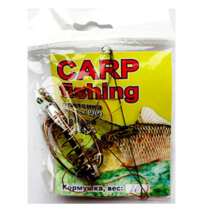 Carp Fishing снасть годівниця у зборі кавун 20 g