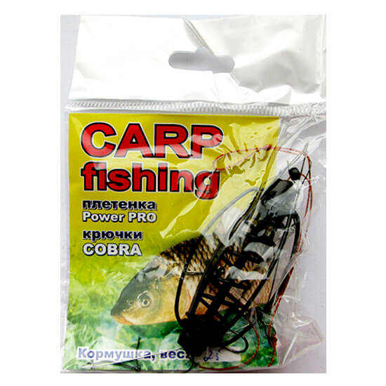 Carp Fishing снасть годівниця у зборі кавун 25 g