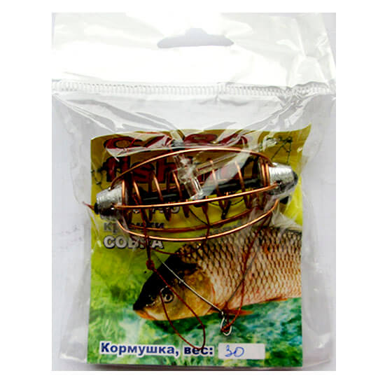Carp Fishing снасть годівниця у зборі кавун 30 g Carp Fishing снасть годівниця у зборі кавун 30 g
