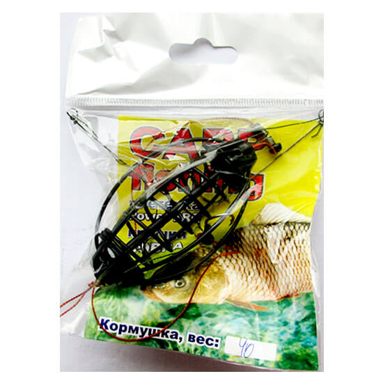 Carp Fishing снасть годівниця у зборі кавун 40 g Carp Fishing снасть годівниця у зборі кавун 40 g